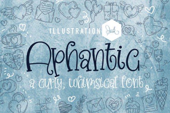 Aphantic: A Whimsical Serif Font for Editorial Design