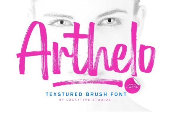 Arthelo: A Script Font with Quiet Elegance