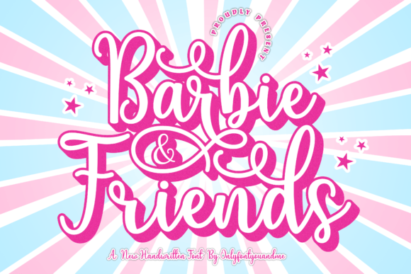 Barbie and Friends Font Review: A Playful Script for Creative Projects