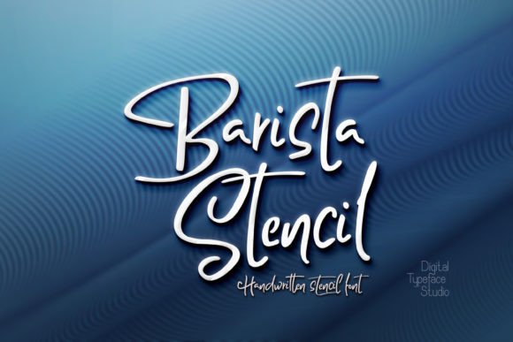 Barista Stencil Font Review: A Handwritten Typeface for Creative Branding