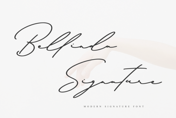 Bellinda Signature: A Luxe Script Typeface for Branding Projects