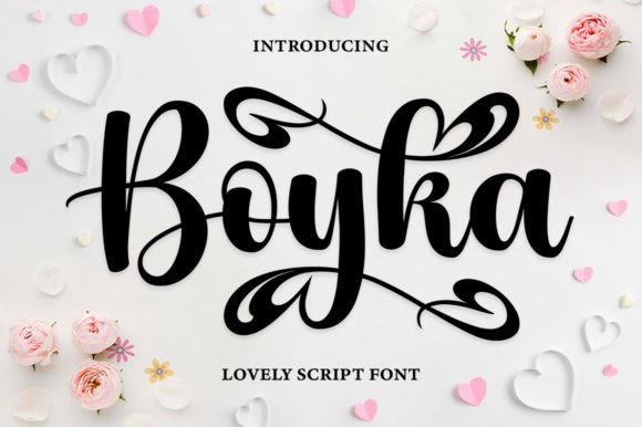 Boyka Font Review: A Handwritten Typeface That Elevates Campaign Design