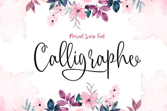 Calligraphe Typeface: A Modern Script for Digital Design