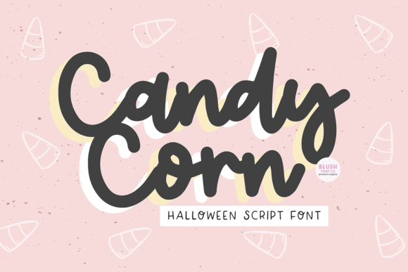 Candy Corn Font Review: A Spooky Script for Halloween Branding