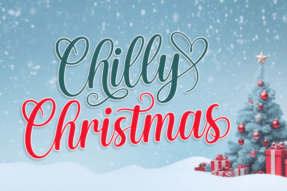 Chilly Christmas Font: A Festive Touch for Your Brand