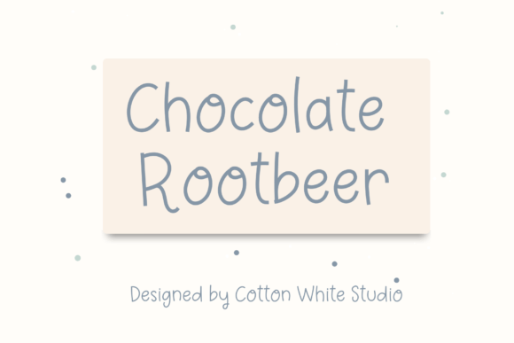 Chocolate Rootbeer Font: A Sweet Typography Boost for Small Businesses