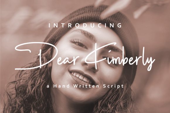 Dear Kimberly: A Handcrafted Font for Editorial Design