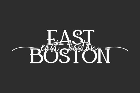 East Boston: A Script Font with Heart and Versatility