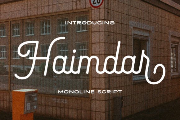 Haimdar Font: A Polished Touch for Your Brand