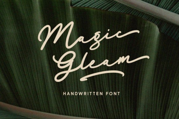 Magic Gleam: A Charming Script Font for Your Next Campaign