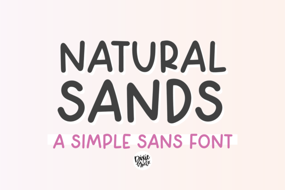 Natural Sands: A Handwritten Font for Campaigns That Feel Real