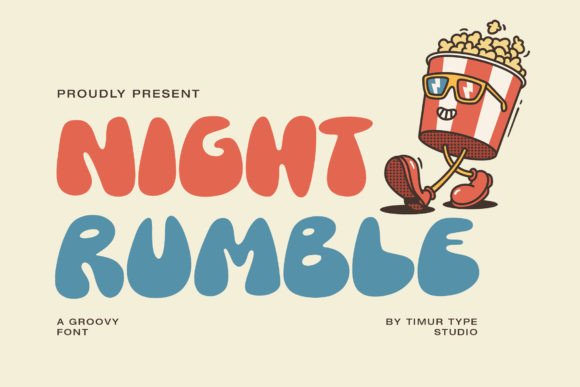 Night Rumble: A Handwritten Font That Brings Digital Designs to Life