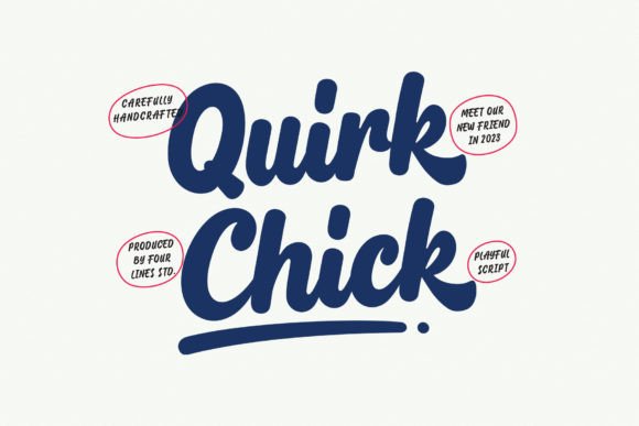 Quirk Chick: A Charming Font for Creative Makers