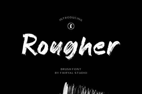Rougher Font: A Rustic Typeface for Bold Branding and Creative Campaigns