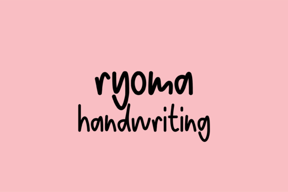 Ryoma: A Handwritten Font That Brings Warmth to Editorial Design