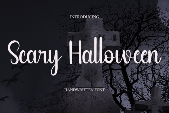 Scary Halloween Font: A Handwritten Typeface for Bold Web Design