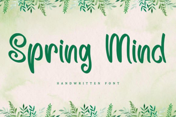 Spring Mind Font: A Handwritten Typeface That Elevates Web Design
