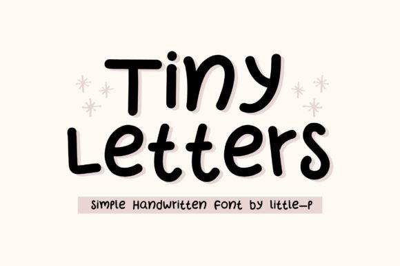 Tiny Letter: A Delightful Handwritten Typeface for Editorial Design
